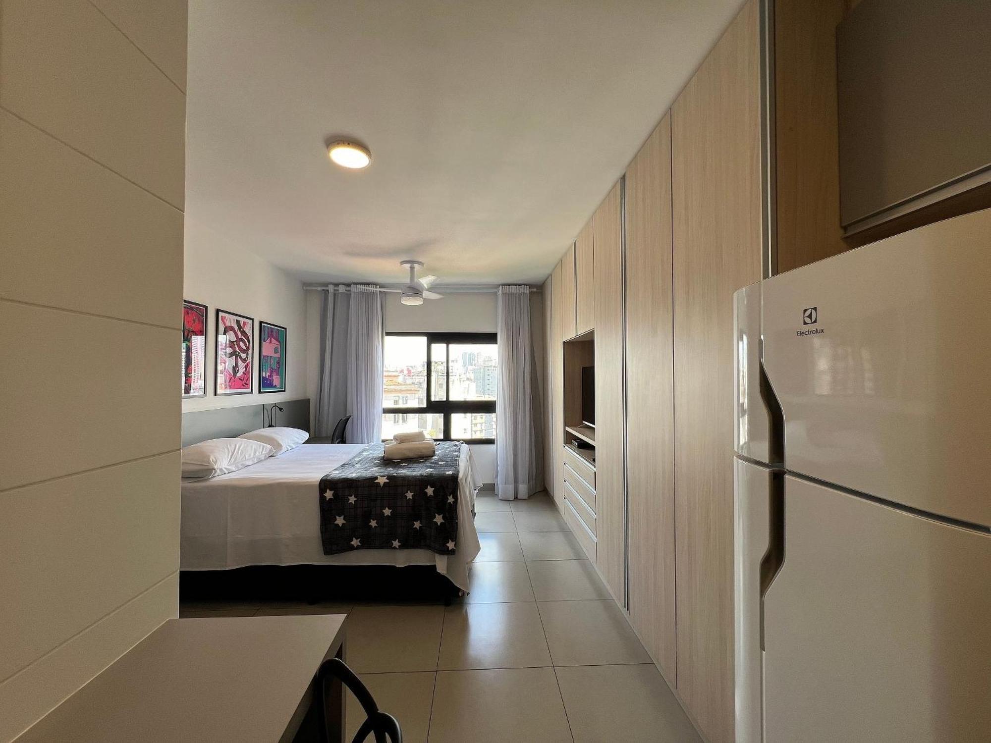 Apartamento Mh 81404 - Consolacao Queen/wf São Paulo